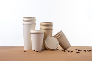 Manufacturer Single Wall Custom Printed Disposable Hot Drinking Kraft Paper Cup