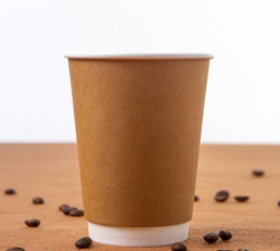 Custom Printing 8oz Disposable Double Wall Paper Cup Takeout Coffee Cup With Lids