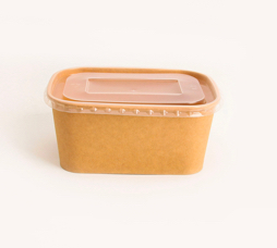 Takeaway Round Salad Box